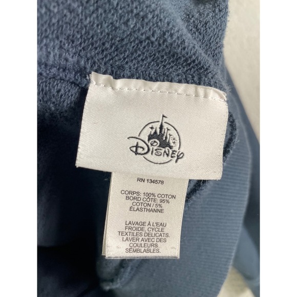 Vineyard Vines Disney Parks Beach Club Quarter Zip‎ Pullover Navy Blue Womens M - Picture 3 of 11
